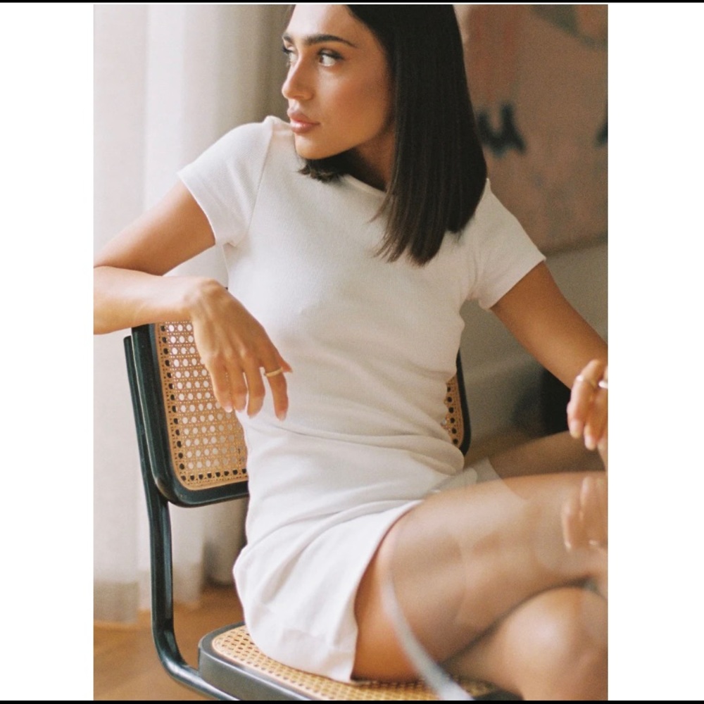 Princess Polly White Cotton Dress